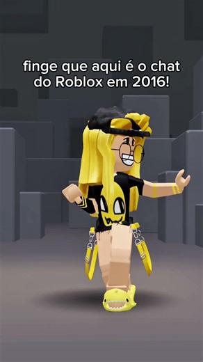 FINGE QUE AQUI É O CHAT DO ROBLOX EM 2016! #roblox