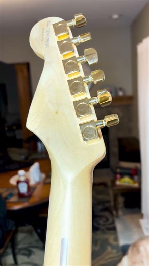 Fender American neck Stratocaster build