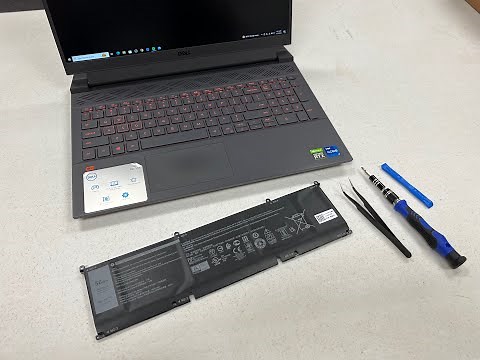 Dell G15 5511 Laptop Battery Removal DIY (battery part# 8FCTC) TRY THIS IF YOUR LAPTOP WONT TURN ON