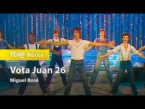 Miguel Bosé - "Vota Juan 26" (Aplauso - 1979) HD