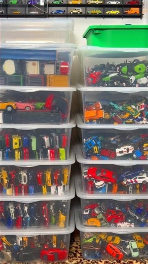 10,000+ Diecast Cars Organized Like This 🚗🔥 #Shorts