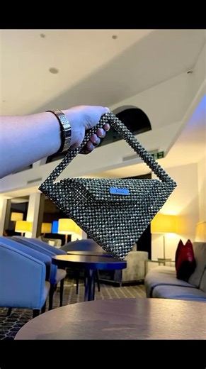 Josephine Adesite on Instagram: "Well crafted beaded bag for your event #madewithlove #handmade #madeinnigeria #exhibition #bead"