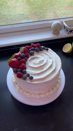 Homemade Whole Foods Berry Chantilly Cake Recipe