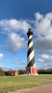 We want to hear from you! What is your favorite thing to see when you are at the seashore? (Time lapse of clouds moving over Cape Hatteras Lighthouse.) | Cape Hatteras National Seashore