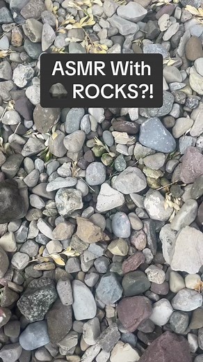 Relaxing ASMR with Rock Sounds - Oddly Satisfying Nature Video