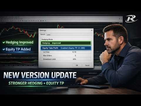 ATM Bot New Version Update | Stronger Hedging + Equity TP Explained (Premium Clients)