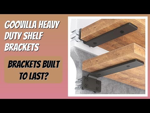 REVIEW (2026): Goovilla Heavy Duty Shelf Brackets. Features