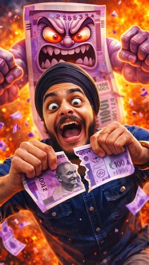 TEARING A 100 NOTE??