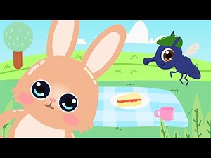Little Peter Rabbit (Animated Music Video)🐇| Easter Nursery Rhymes For Kids
