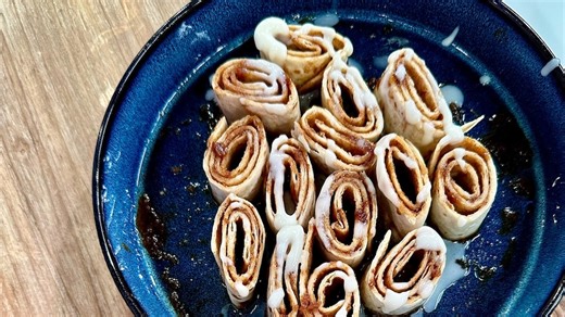 TikTok's latest viral recipe: Tortilla cinnamon rolls