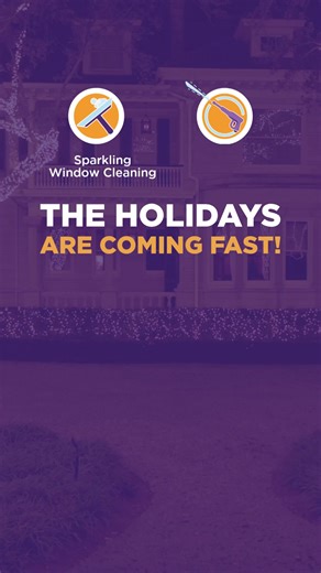 The holidays are coming fast! Get your home guest-ready with a Window Genie® complete holiday prep package. From sparkling windows to festive lighting installation, we handle the hard work so you can focus on what matters most. 🎄 Don't let prep stress dim your holiday spirit! Visit windowgenie.com to schedule your services today. #WindowGenie #Neighborly #HolidayPrep #HolidayLighting #WindowCleaning #PressureWash | Window Genie Louisville
