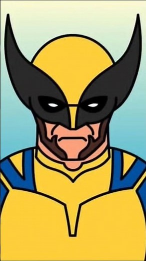 how to draw Wolverine step by step ❗❗ #wolverine #wolverinedrawing #wolverineart #wolverinefans