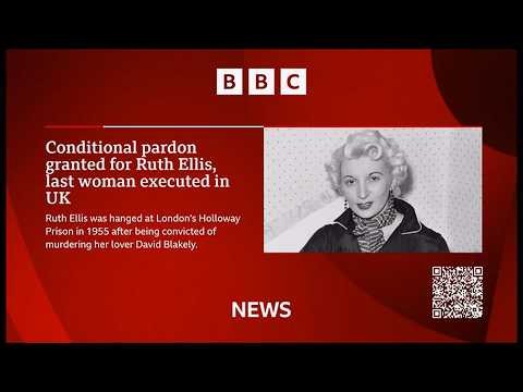 Conditional pardon granted for Ruth Ellis, last woman executed in UK - 8/Jul/2026