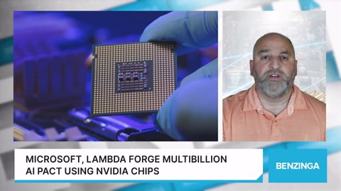 Microsoft, Lambda Forge Multibillion AI Pact Using Nvidia Chips