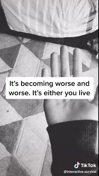 Survive or die? on TikTok