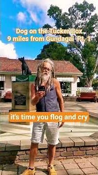 9 Miles from Gundagai, there's a dog on a Tucker box Jack Moses read by Thundercloud #BushPoetry