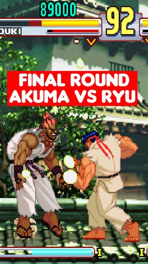 Dark Noob on Instagram: "Final Round: Akuma VS Ryu 🔥 ⚔️ Street Fighter III: 3rd Strike - Fight for the Future (Arcade/1999) 👾 Made by me — Dark Noob ➡️ Want more videos like this? Watch my full gameplay videos on my bio/profile and Youtube Channel. #streetfighter #streetfighter3rdstrike #sf3 #akuma #ryu #arcade #fightinggames #retrogaming #tas #toolassisted"