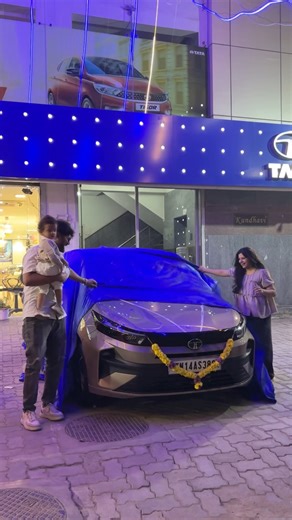 Our first new car❤️ | Namma Ooru Couple | Kriti & Ifthi #shorts