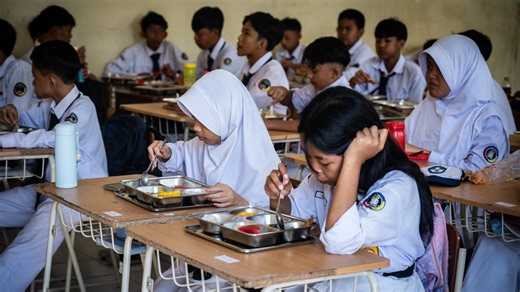 Has Indonesia's free meals programme achieved its goals?