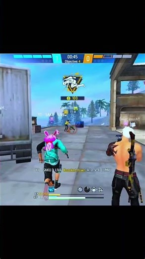 La Ladka Muh Sa Guns ka sound likalta ha😱😱OMG #shorts #freefirema