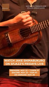 1K views · 18 reactions | This week on SFJAZZ At Home’s ‘Fridays...