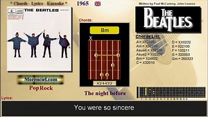 The Beatles - The night before