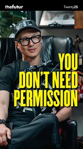 Still waiting for permission? That’s the real reason you’re stuck. You don’t need more money, more time, or approval from your parents. You need one thing: a decision. No one is coming to validate your dream. Give yourself the green light—and go. What would change if you stopped asking and just acted? Watch the full episode now on YouTube: search “You Can't 10X Your Income With a 1X Mindset” or click the link in the comments. | The Futur