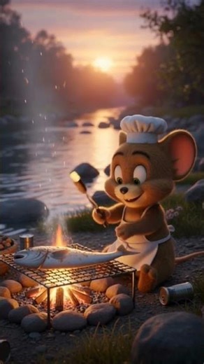 Funny Mouse Eating With His Friends | Cute Cartoon Fun for Kids