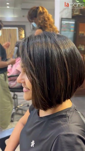 Short Hair Transformation ✂️ Stunning Haircut Makeover | #laparissalon #shorts