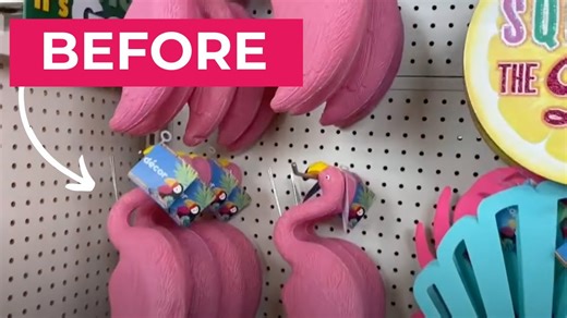 3 genius outdoor holiday decor ideas using Dollar Store flamingos!