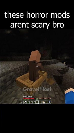 These mods arent scary #minecraftmeme