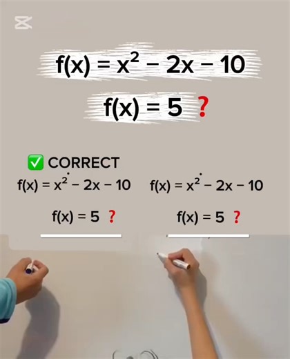 🚫 This ONE Function Notation Mistake Is Ruining Your Math Grades 😱 #FunctionNotation #MathShorts