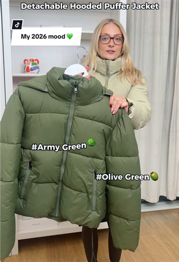 Chic Olive Green Puffer Jacket Review