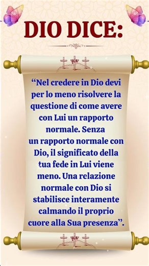 Se desideri approfondire la tua relazione con Dio, scrivi: Amen