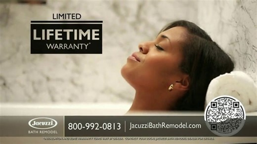 Jacuzzi Bath Remodel TV Spot, 'Special TV Offer: Waiving Installation Costs'