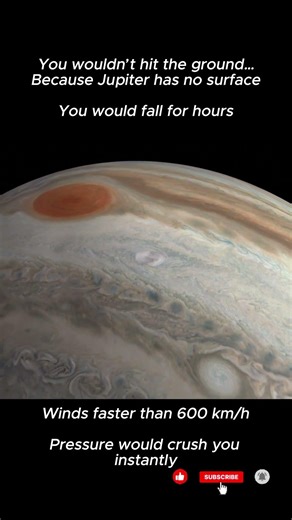 What If You Fell Into Jupiter 😱 #shorts