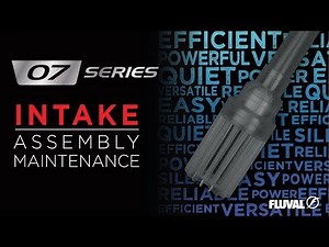 Fluval 07 Canister Filter Series | Intake Assembly Maintenance