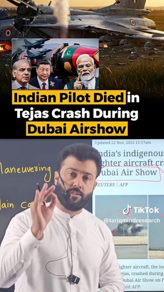 Pilot Aeroplane Crash and Process Explain Tariq Pathan #foryoupageofficiall #statement #viralvideo #tariqpathanofficail
