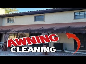 Easy Awning Cleaning and Pressure Washing