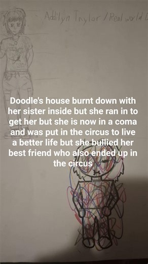 doodle's lore#tadc #theamazingdigitalcircus #oc #originalcharacter