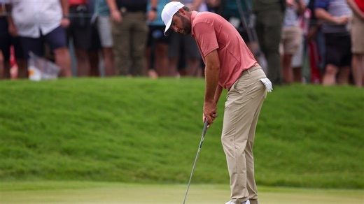 Scottie Scheffler's putting improvement with the claw grip