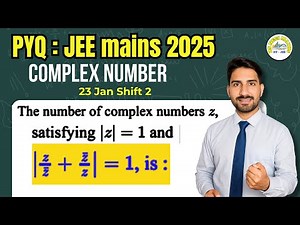 The number of complex numbers z, satisfying |z|=1 and | z/z' + z' / z| =1, is: