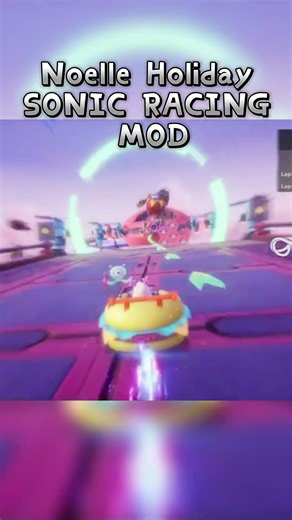 Snowgrave..? - Noelle Holiday Deltarune Sonic Racing Mod #sonicracingcrossworlds #deltarune #noelle