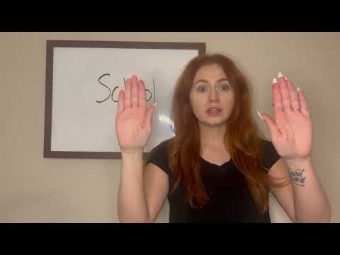 School in sign language