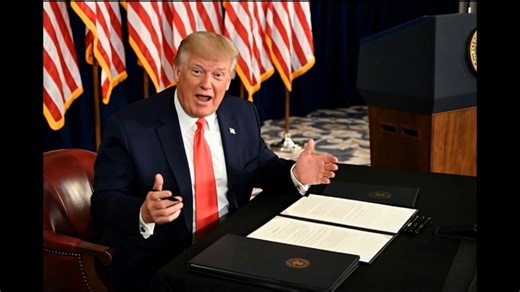 Trump shuts US-Canada border down. Raw Clip. | Buck & Jo's