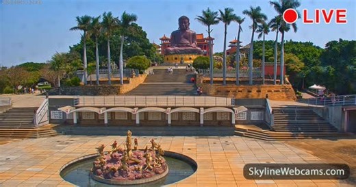 【LIVE】 Live Cam Changhua - Great Buddha | SkylineWebcams