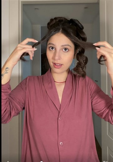 Comodità 10/10 🤯🌸✨ 1G: ccamillacorbo #heatlesshair #heatlesshaircurler #piegasenzacalore #heatlessblowout #heatlesscurlsresults