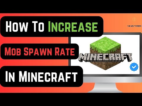 How To Increase Mob Spawn Rate In Minecraft (UNDER A MINUTE!)