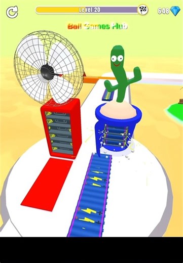 Battery Run | Full Charge Power-Up Sprint! 🔋🔥😳 #shorts