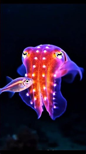 This Cuttlefish Can Hypnotize Its Prey! | Unbelievable Ocean Facts 🐙🌊 #didyouknow